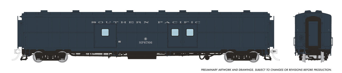 Rapido HO PC&F Econo Baggage Cars
