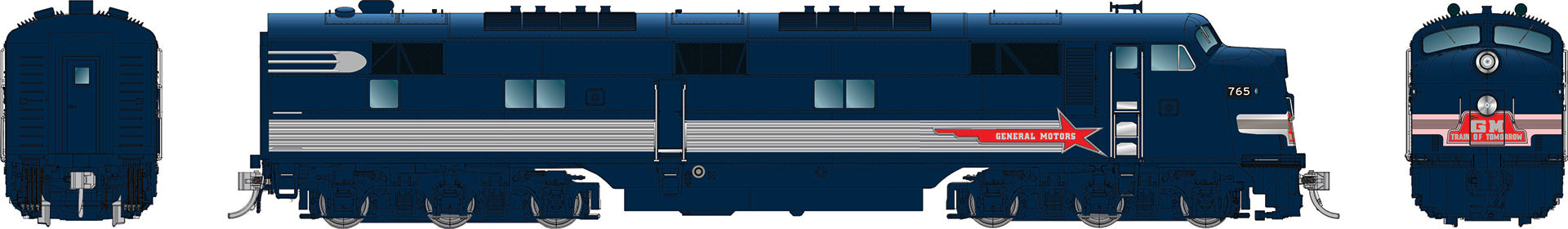 Rapido HO Train of Tomorrow
