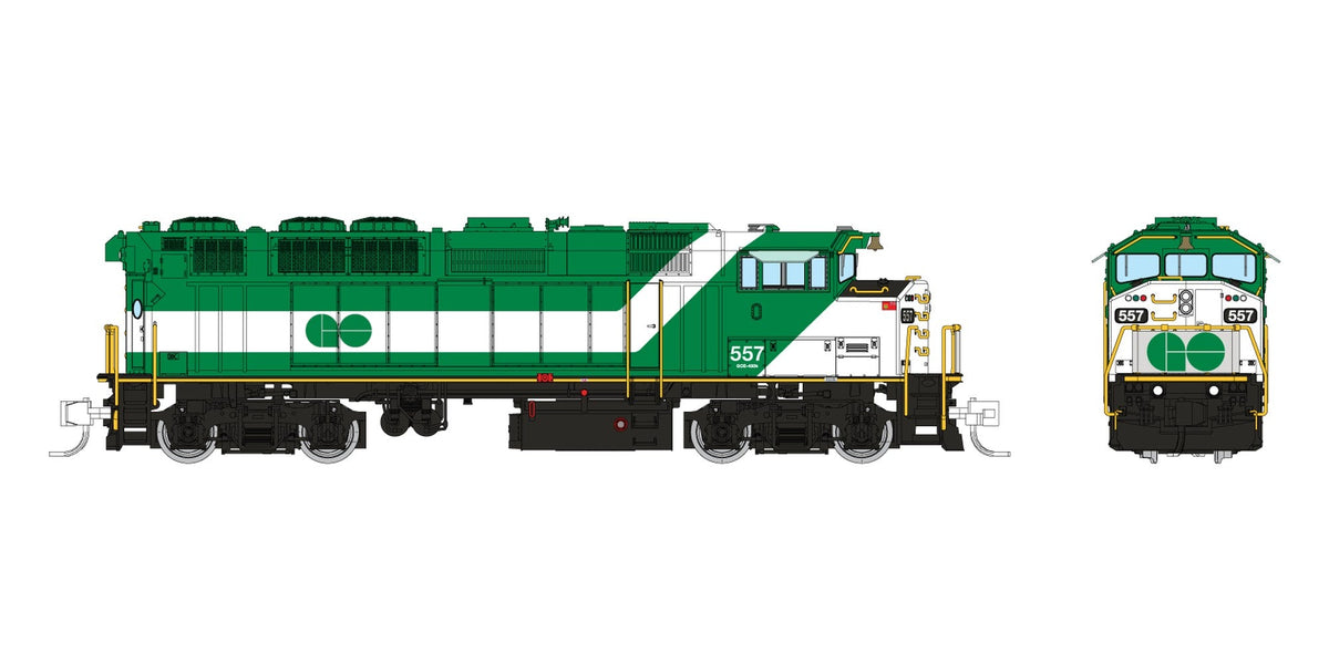 Rapido N Scale GMD F59PH GO Transit #557