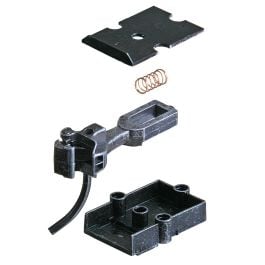Kadee 745 O Scale Type E Medium Centerset Metal Couplers with Plastic Gearboxes - Oakville Model Trains Depot