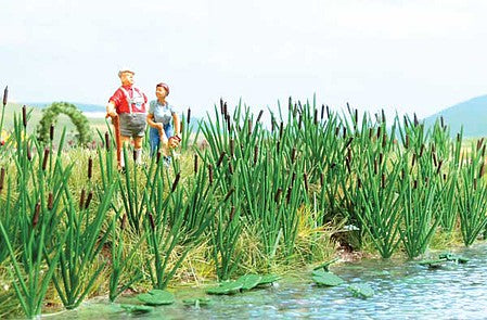 Walthers SceneMaster 4179 HO Scale Cattails - Kit pkg(60)