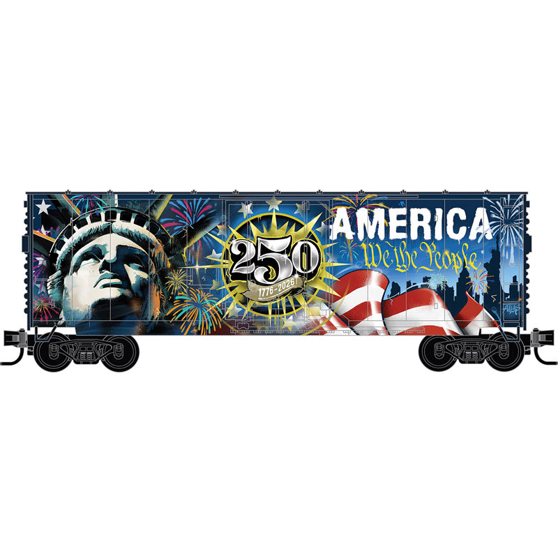 Micro-Trains 3100 10004 HO scale Liberty 250 40' Insulated Plug Door Steel Box Car Kit