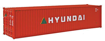 Walthers SceneMaster 8253 HO Scale 40' Hi Cube Corrugated Container Hyundai