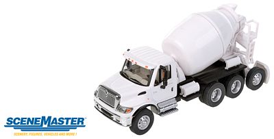 Walthers SceneMaster 11678 HO Scale International(R) 7600 3Axle Cement Mixer