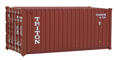 Walthers SceneMaster 8053 HO Scale 20' Corrugated Container - Triton