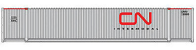 Walthers SceneMaster 8513 HO Scale 53' Singamas Container Canadian National