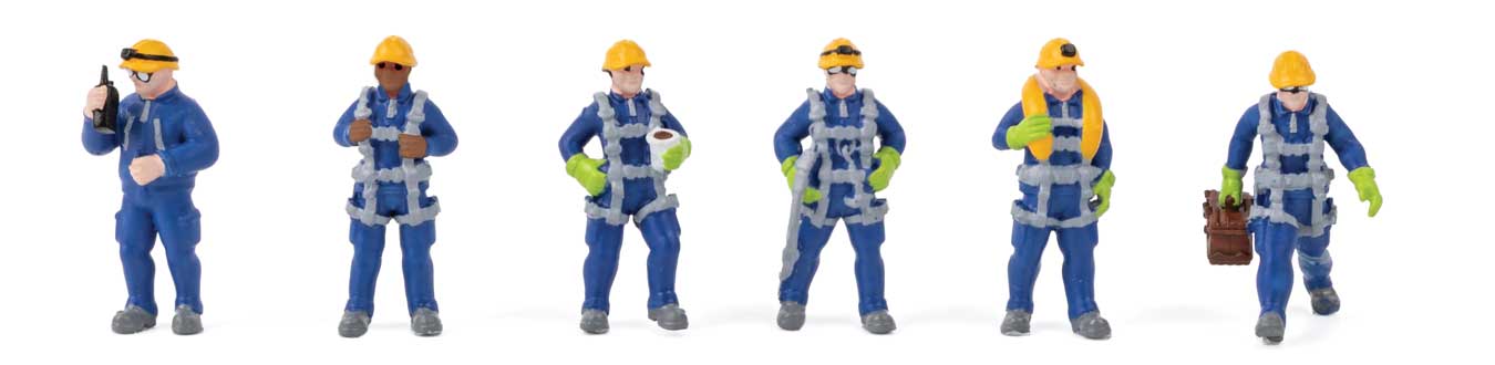 Walthers SceneMaster 6209 HO Scale Wind Turbine Technicians