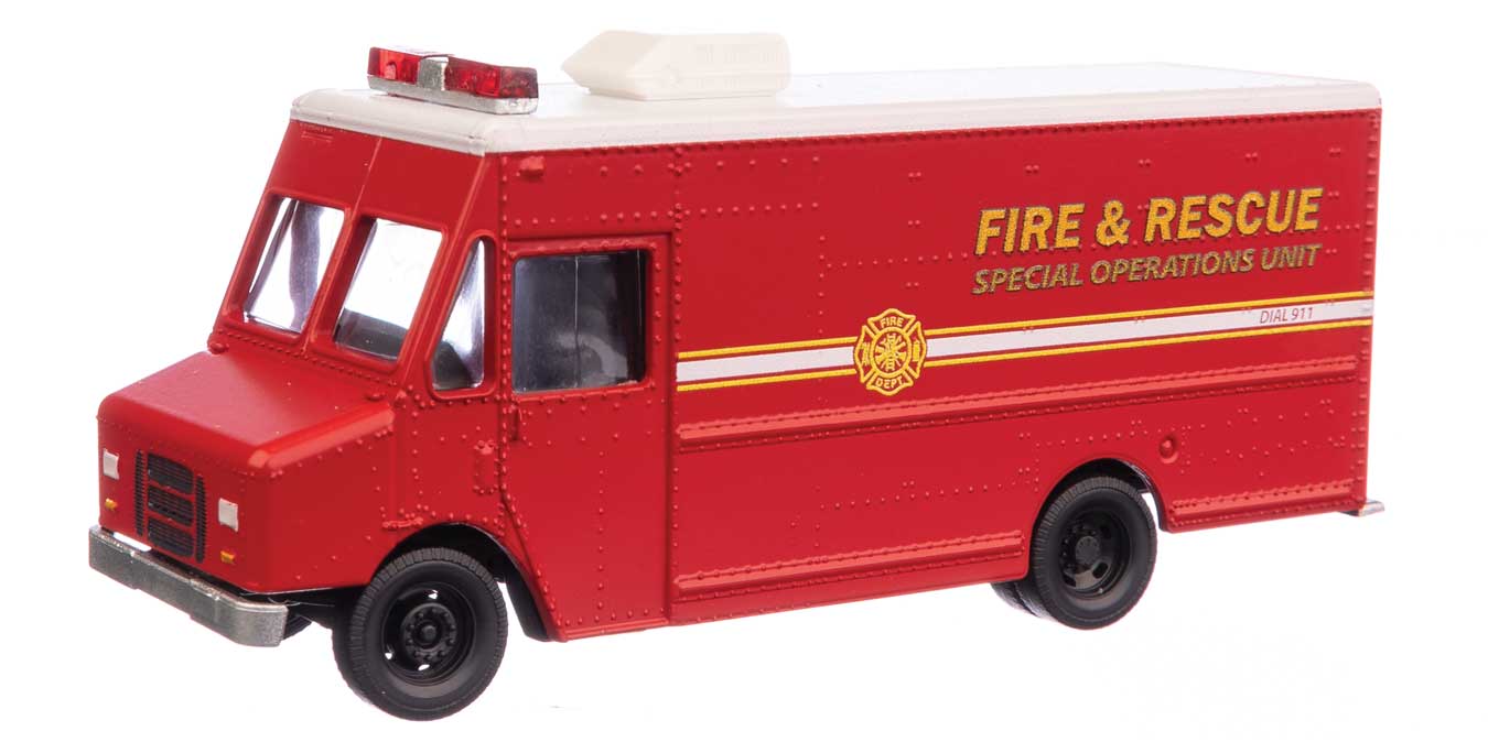 Walthers SceneMaster 12107 HO Scale Morgan Olson(R) Route Star Van - Fire Department - Special Operations