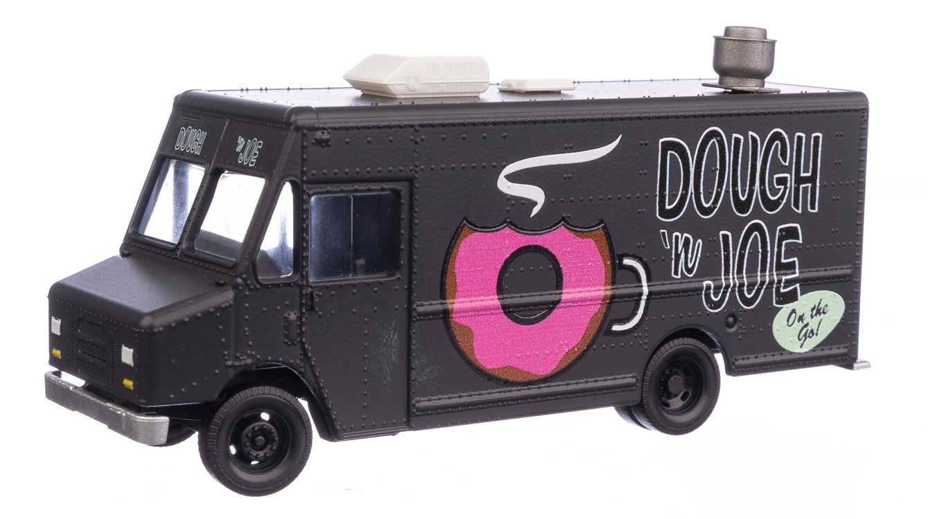 Walthers SceneMaster 12111 HO Scale Morgan Olson(R) Route Star Van - Dough & Joe Food Truck
