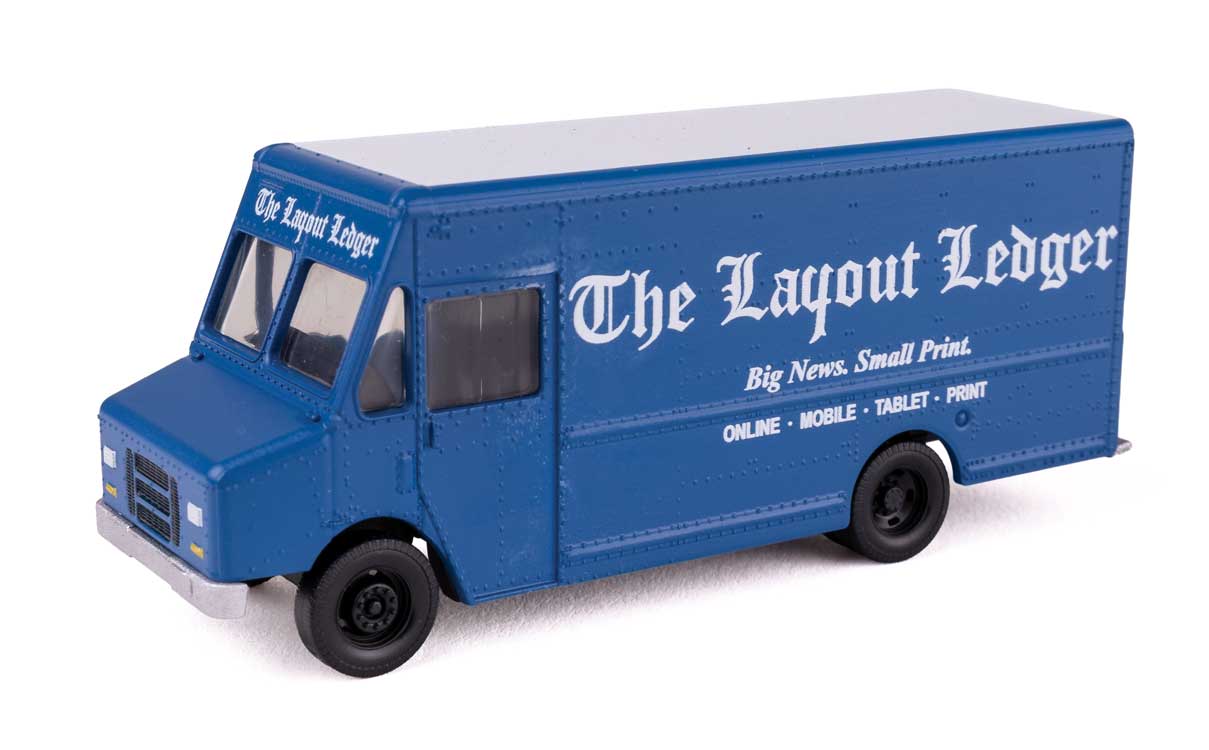 Walthers SceneMaster 12113 HO Scale Morgan Olson(R) Route Star Van - The Layout Ledger