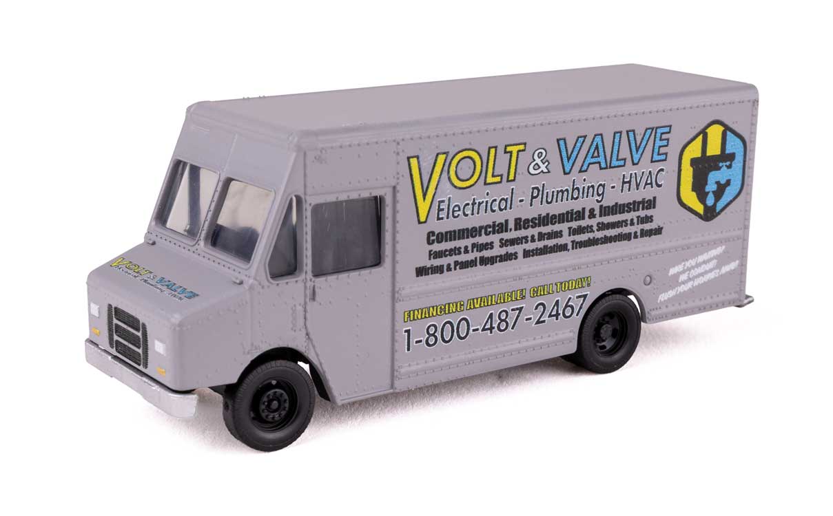 Walthers SceneMaster 12118 HO Scale Morgan Olson(R) Route Star Van - Volt & Valve