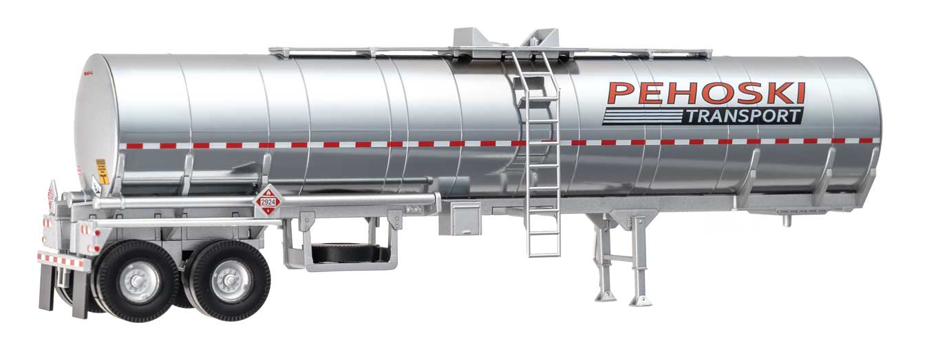 Walthers SceneMaster 12351 HO Scale Chemical Tank Trailer Pehoski Transport