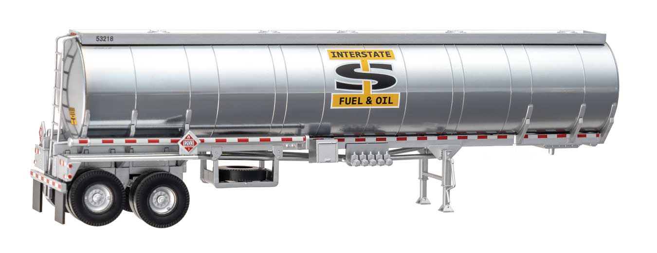 Walthers SceneMaster 12357 HO Scale Petroleum Tank Trailer Interstate Fuel & Oil