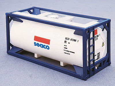 Walthers SceneMaster 8101 HO Scale 20' Tank Container - Kit - SEACO