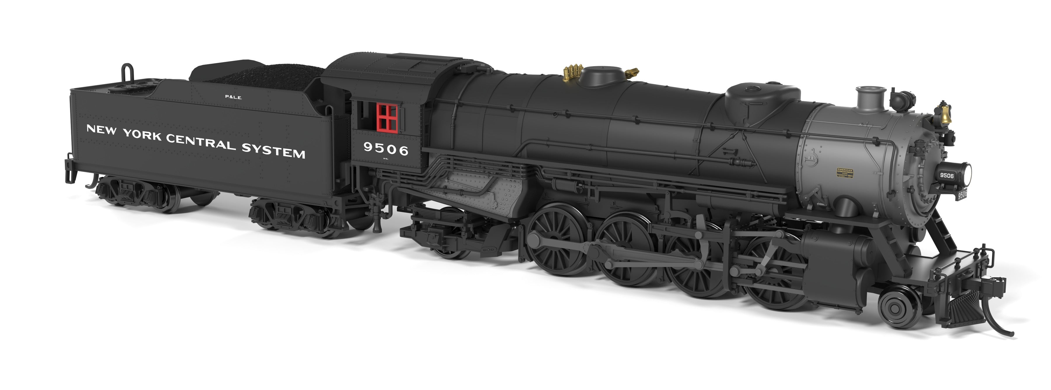 BLI 10058 N USRA Heavy Mikado NYC 9506 - trucks and fuel tank