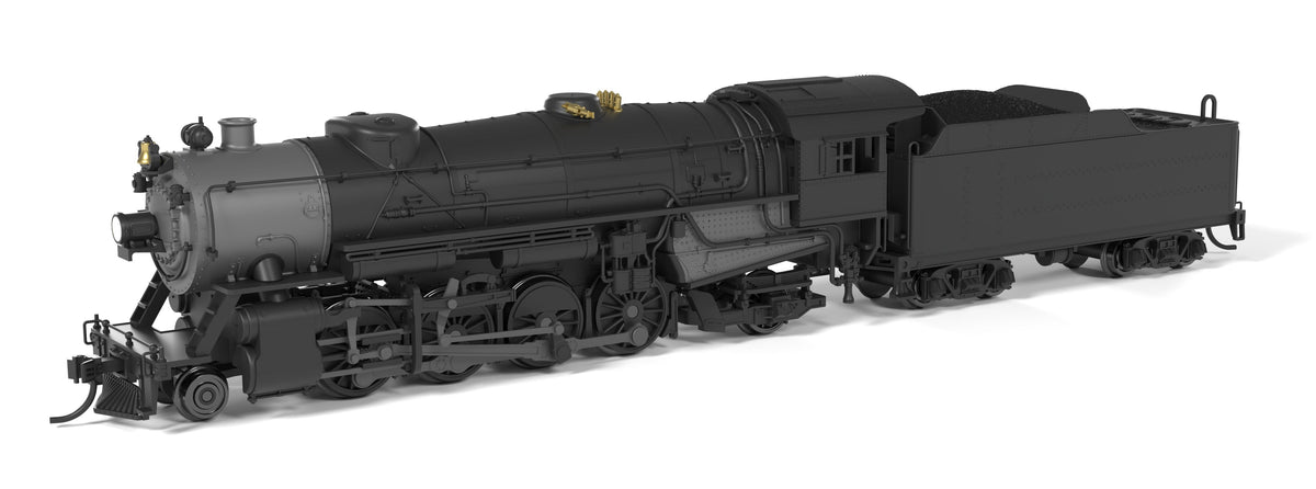 Broadway Limited Imports 10064 N USRA Heavy Mikado, Unlettered, Paragon4 Sound/DC/DCC, N