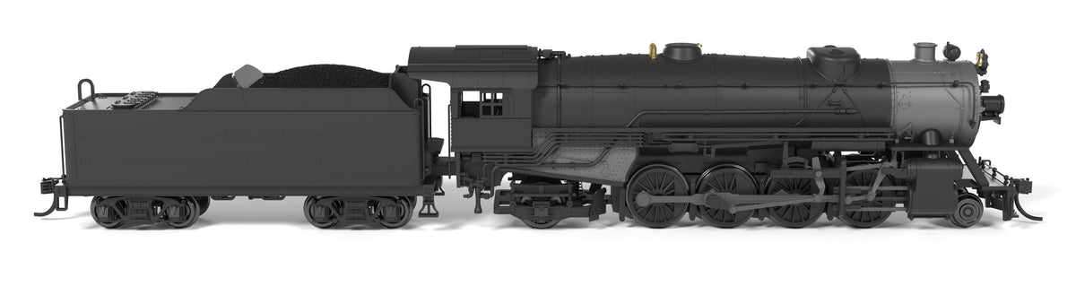 Broadway Limited Imports 10064 N USRA Heavy Mikado, Unlettered, Paragon4 Sound/DC/DCC, N - view 5