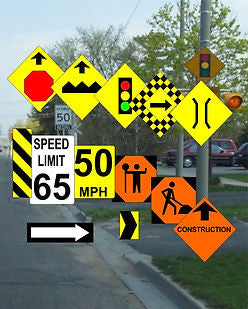 Osborn Models 3012 N Scale Assorted Road Signs