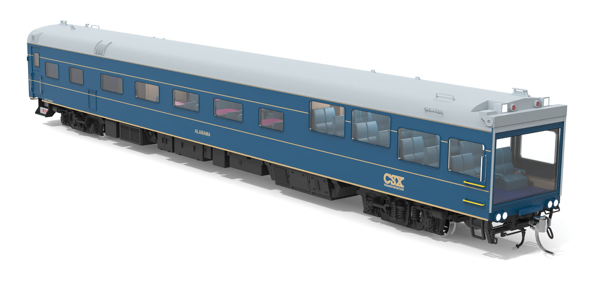 Broadway Limited Imports 10174 HO CSX Track Inspection Car, #994009, "Alabama", 2006-2010 Appearance - view 7