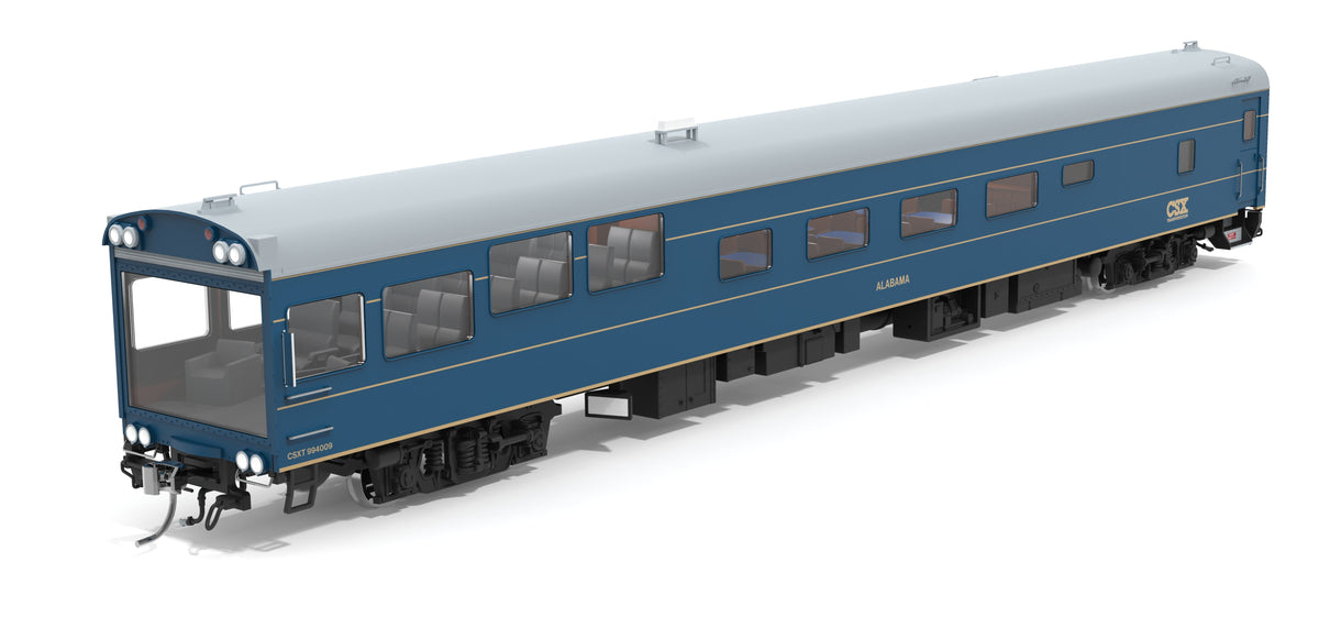 Broadway Limited Imports 10175 HO CSX Track Inspection Car, #994009, "Alabama", 2014-2021 Appearance