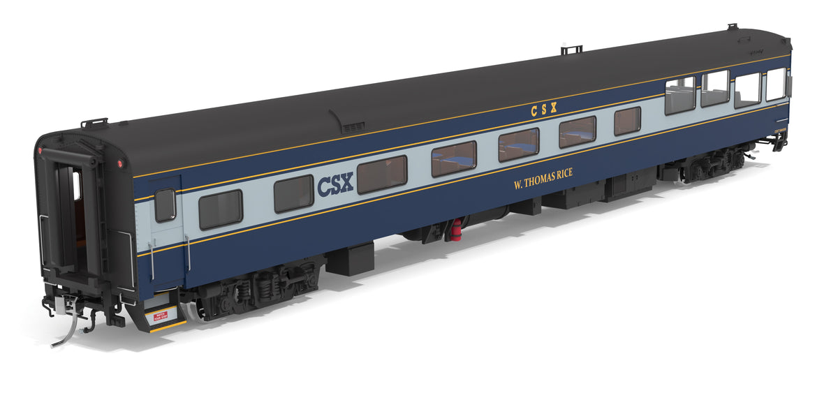 Broadway Limited Imports 10176 HO CSX Track Inspection Car, #994009, "W. Thomas Rice", 2021-Present Day Appearance - view 5
