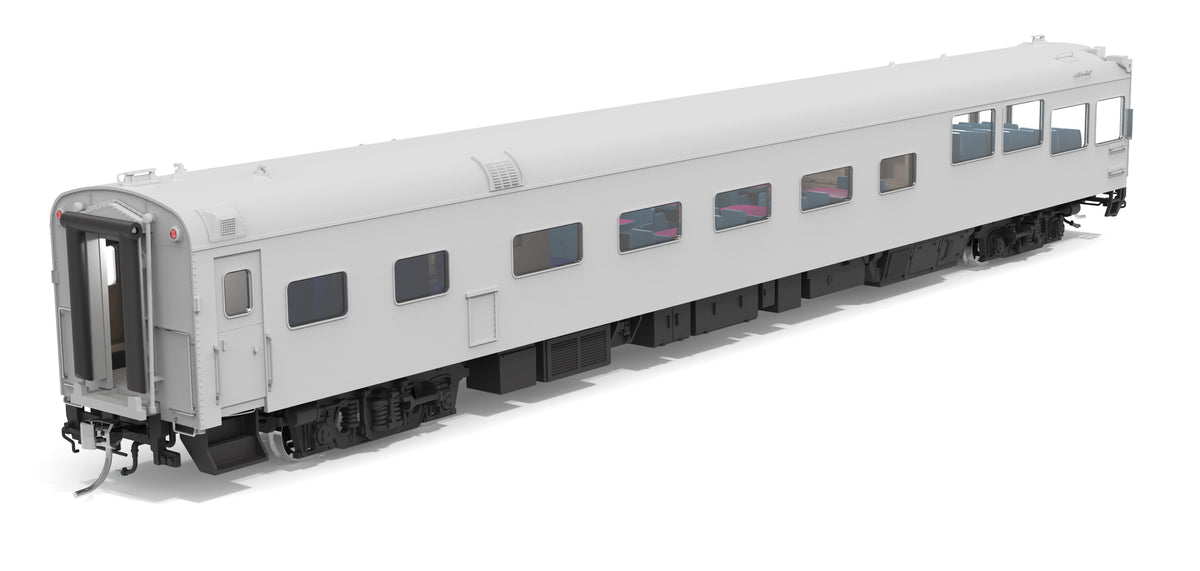Broadway Limited Imports 10177 HO Conrail-Type Track Inspection Car, Unlettered / Primer Gray - view 5