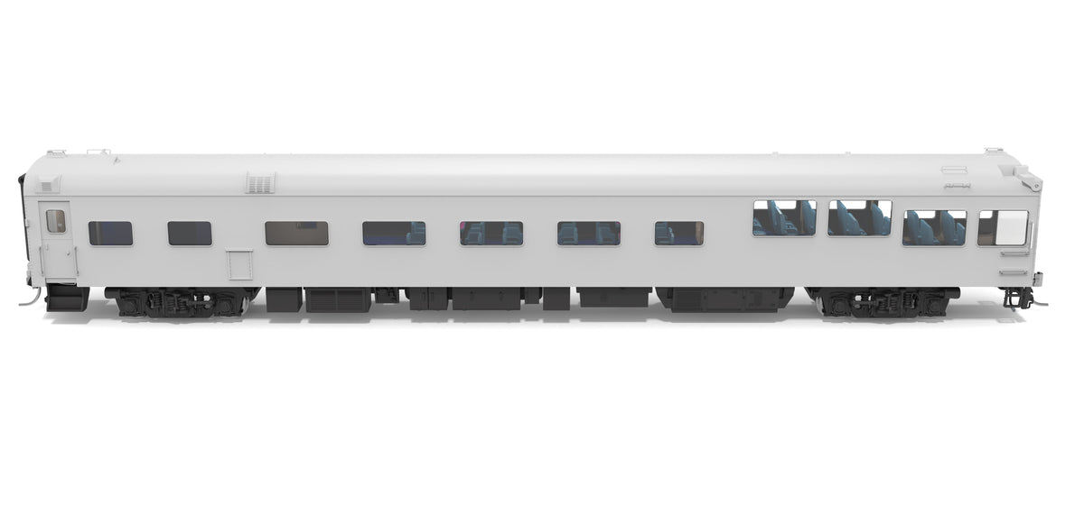 Broadway Limited Imports 10177 HO Conrail-Type Track Inspection Car, Unlettered / Primer Gray - view 6