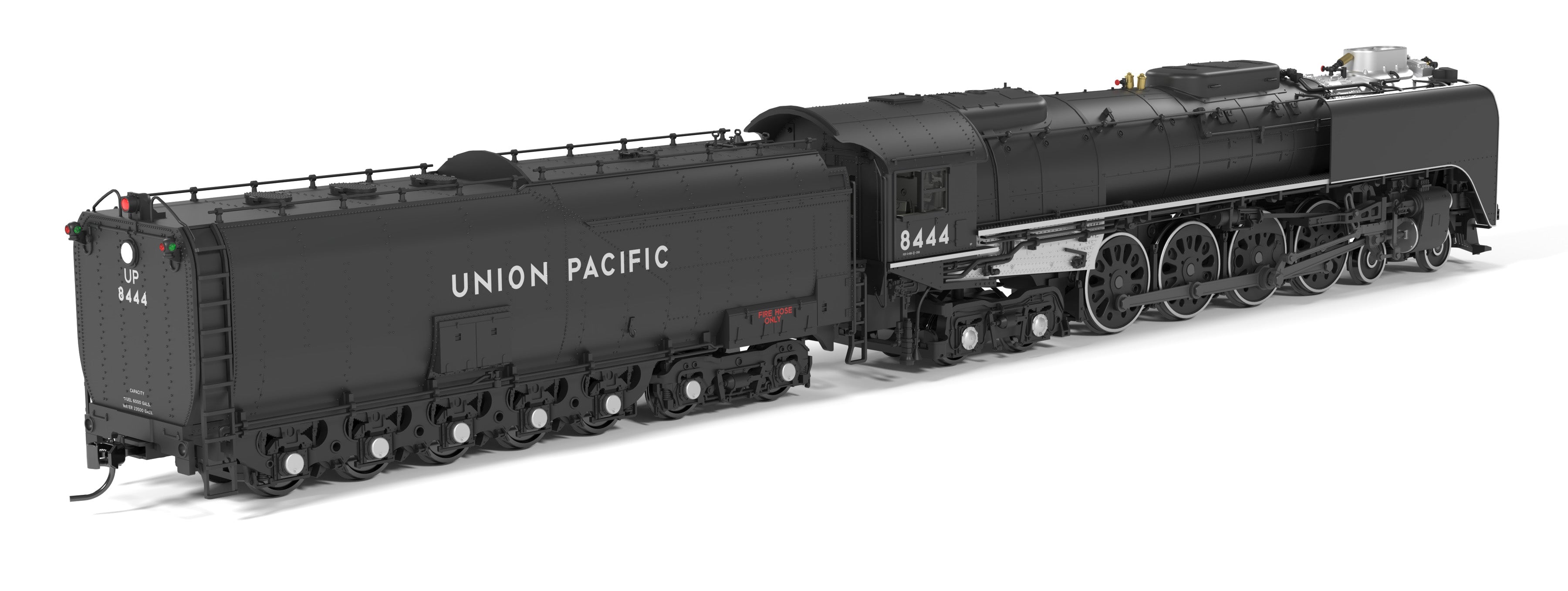 BLI 10202 HO FEF-3 4-8-4 UP 8444 - cab and engineer-side detail