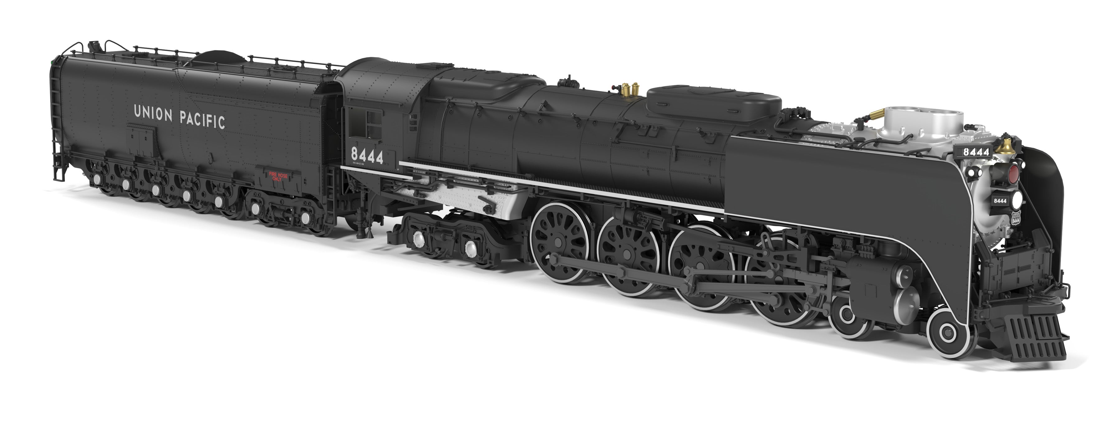 BLI 10203 HO FEF-3 4-8-4 UP 8444 - roof and exhaust detail