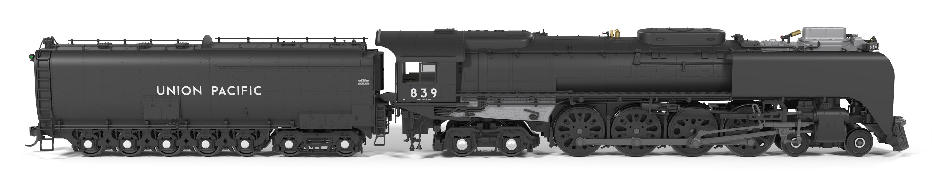 BLI 10211 HO FEF-3 4-8-4 UP 839 - trucks and fuel tank