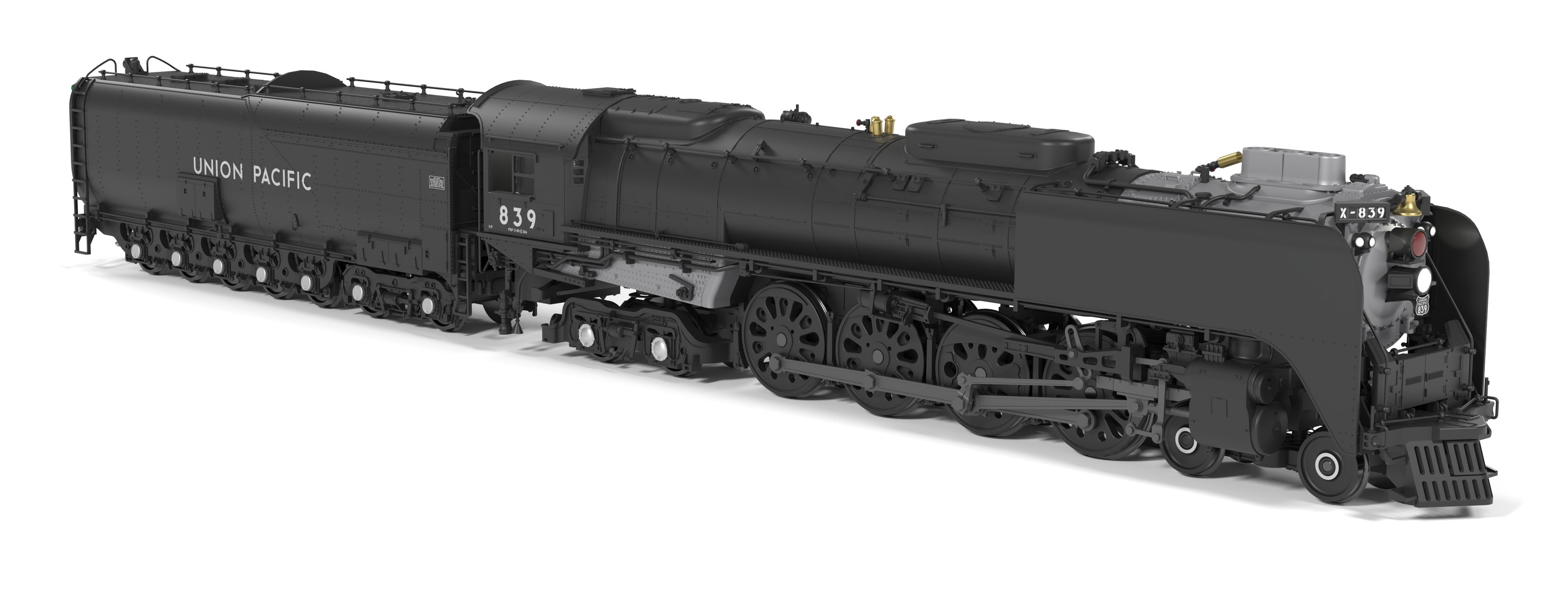 BLI 10211 HO FEF-3 4-8-4 UP 839 - roof and exhaust detail