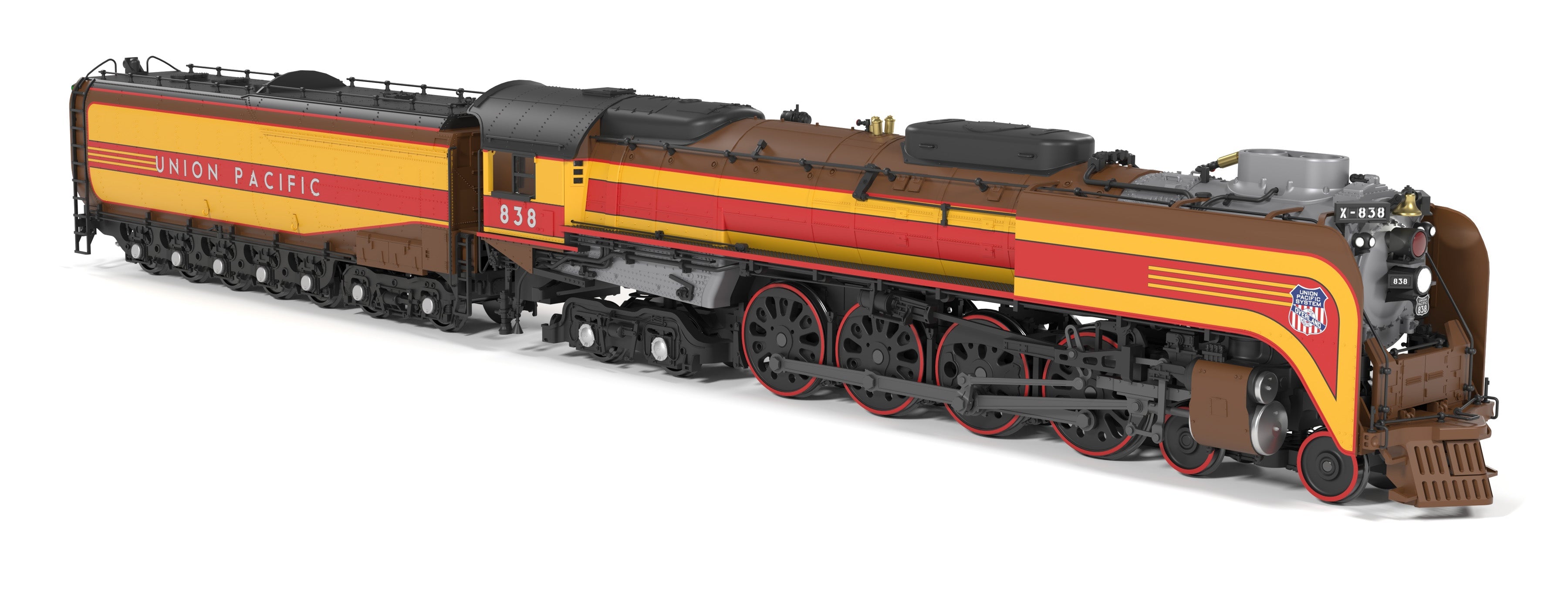 BLI 10215 HO FEF-3 4-8-4 UP 838 - roof and exhaust detail