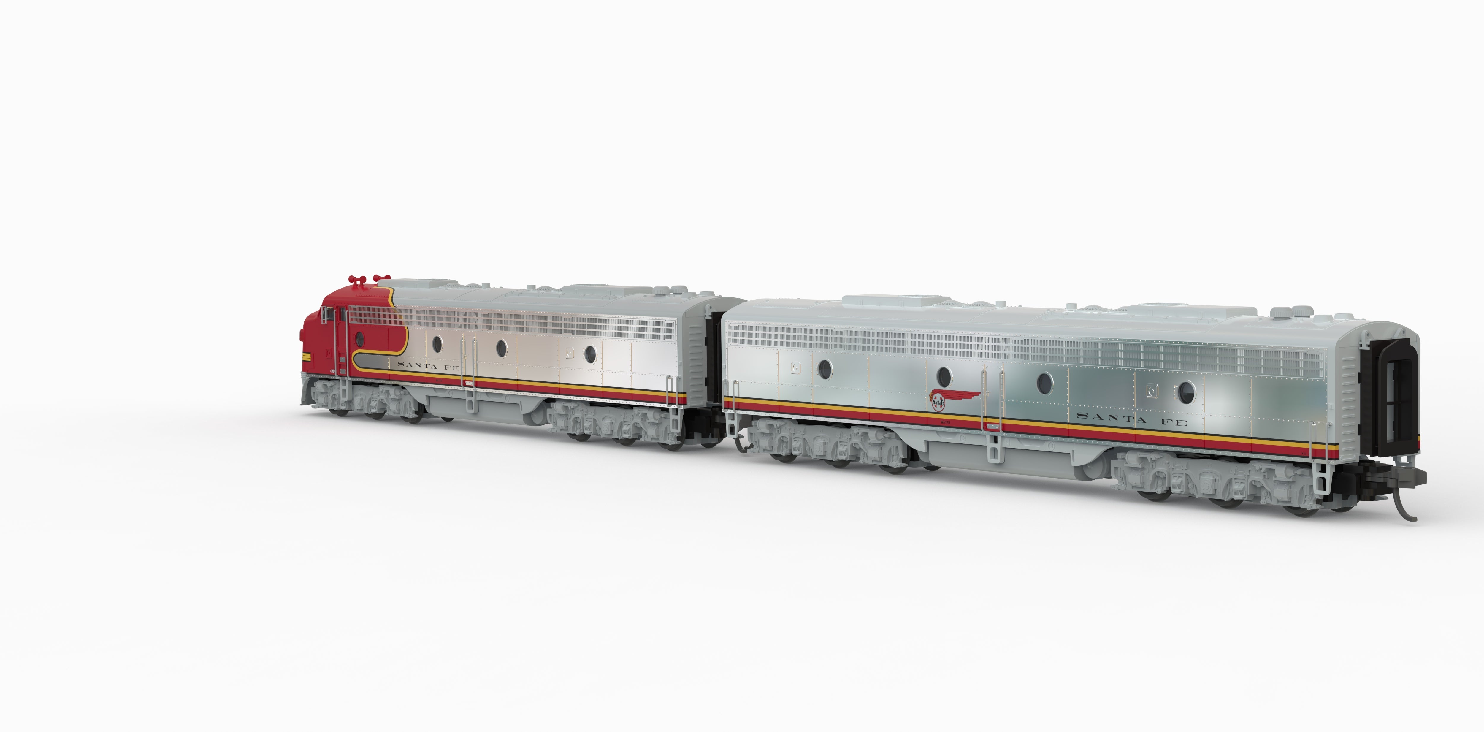 BLI 10280 N E8 A/B ATSF 1950 - front 3/4 view