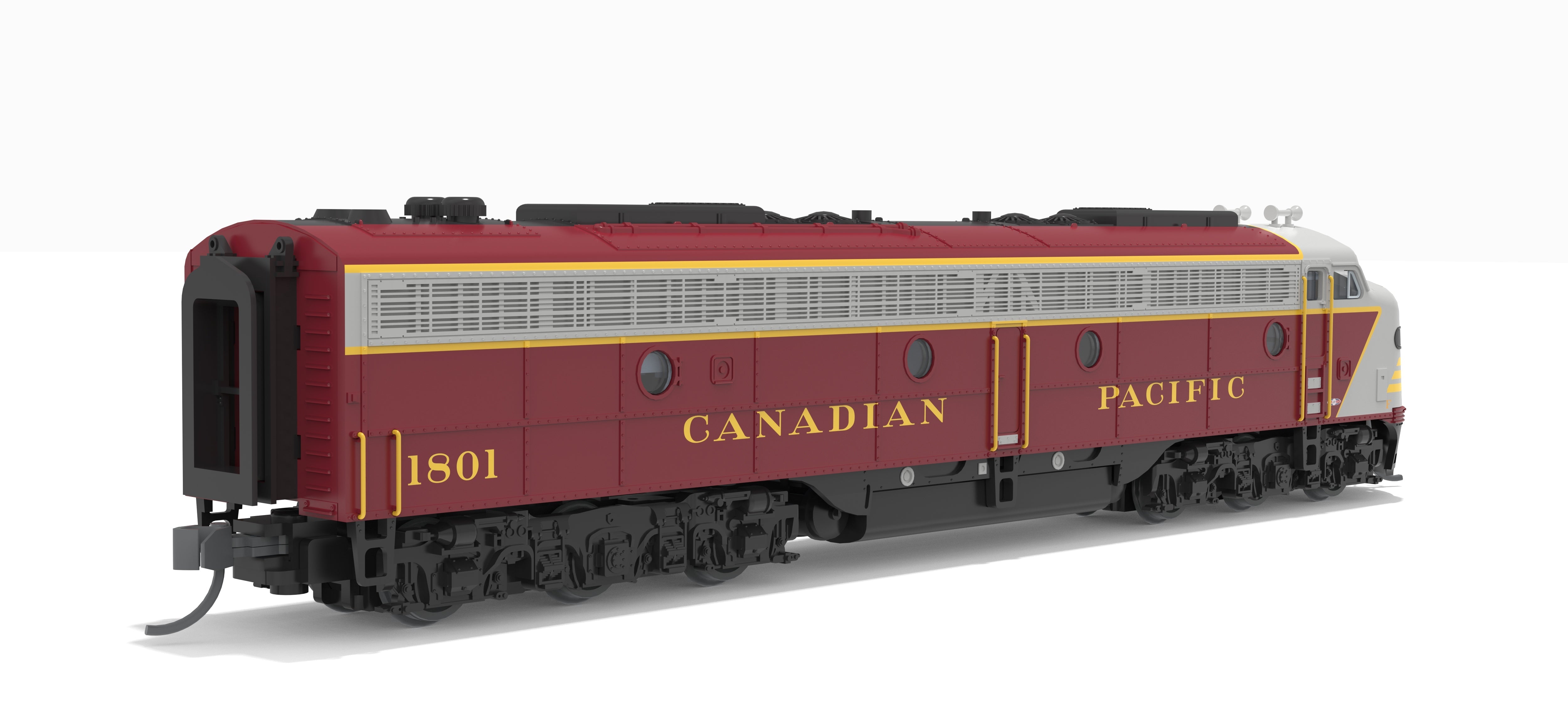BLI 10287 N E8A CP 1802 - cab and engineer-side detail