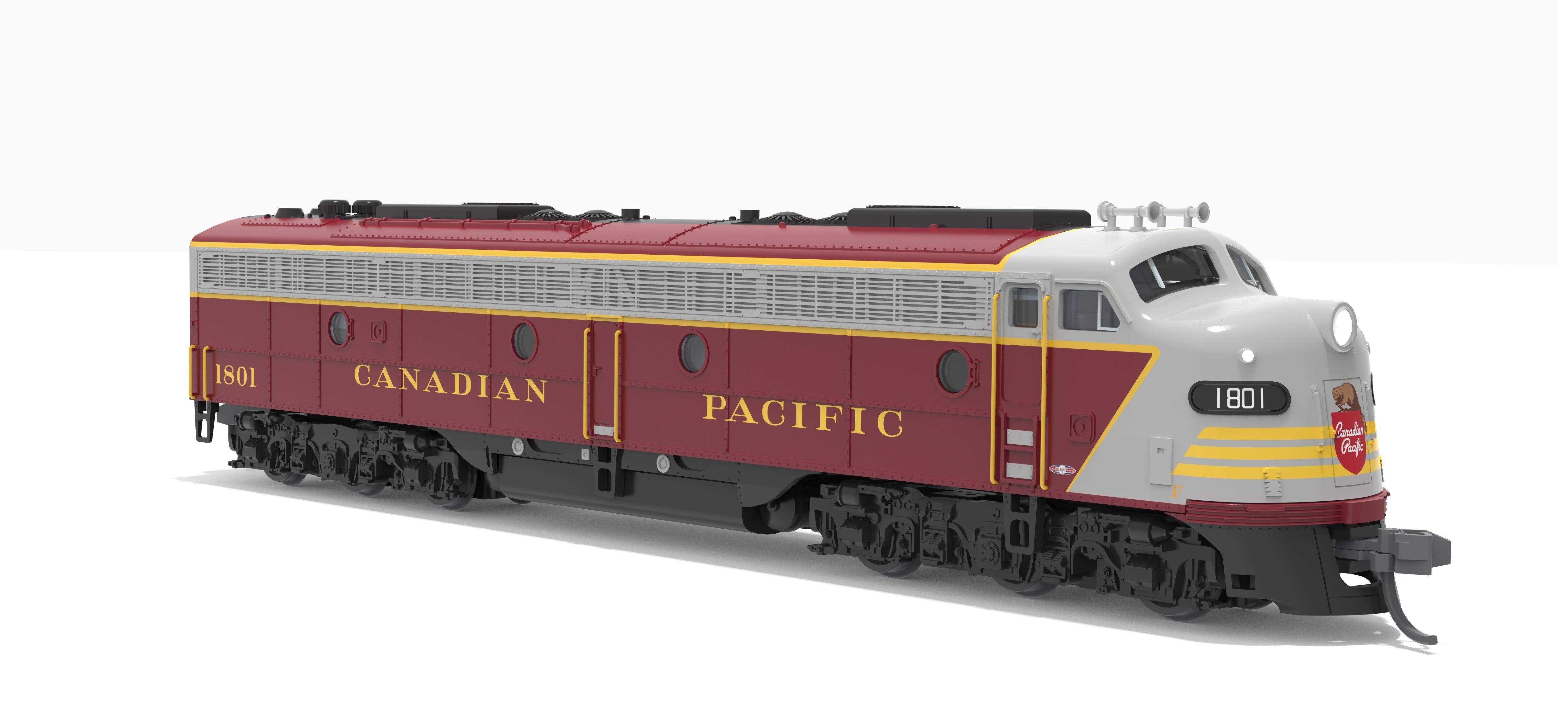 BLI 10287 N E8A CP 1802 - roof and exhaust detail