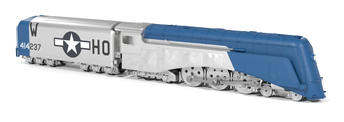 Broadway Limited Imports 10344 HO Commodore Vanderbilt, USAAF Fantasy Paint, "Moonbeam McSwine", Paragon4 Sound/DC/DCC, w/ Smoke, HO - view 6