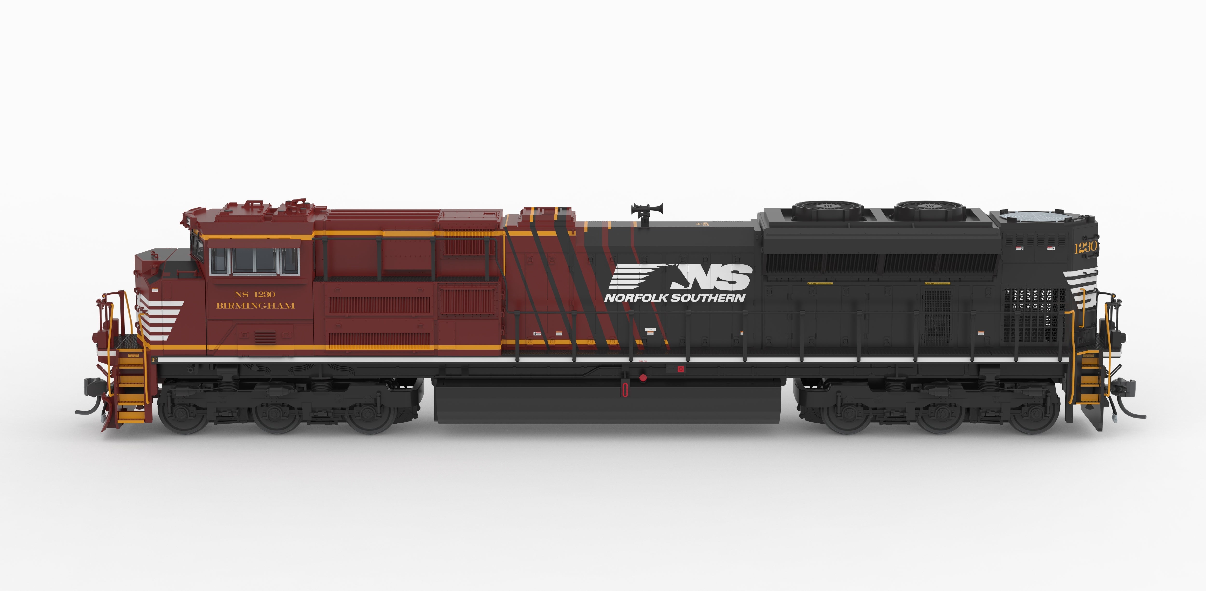 BLI 10435 HO SD70ACe NS 1230 - front 3/4 view