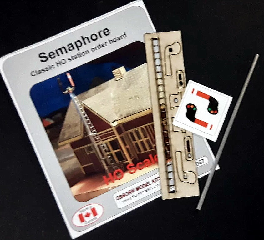 Osborn Models 1057 HO Scale Osborn Model Kits HO 1057 Semaphore Kit