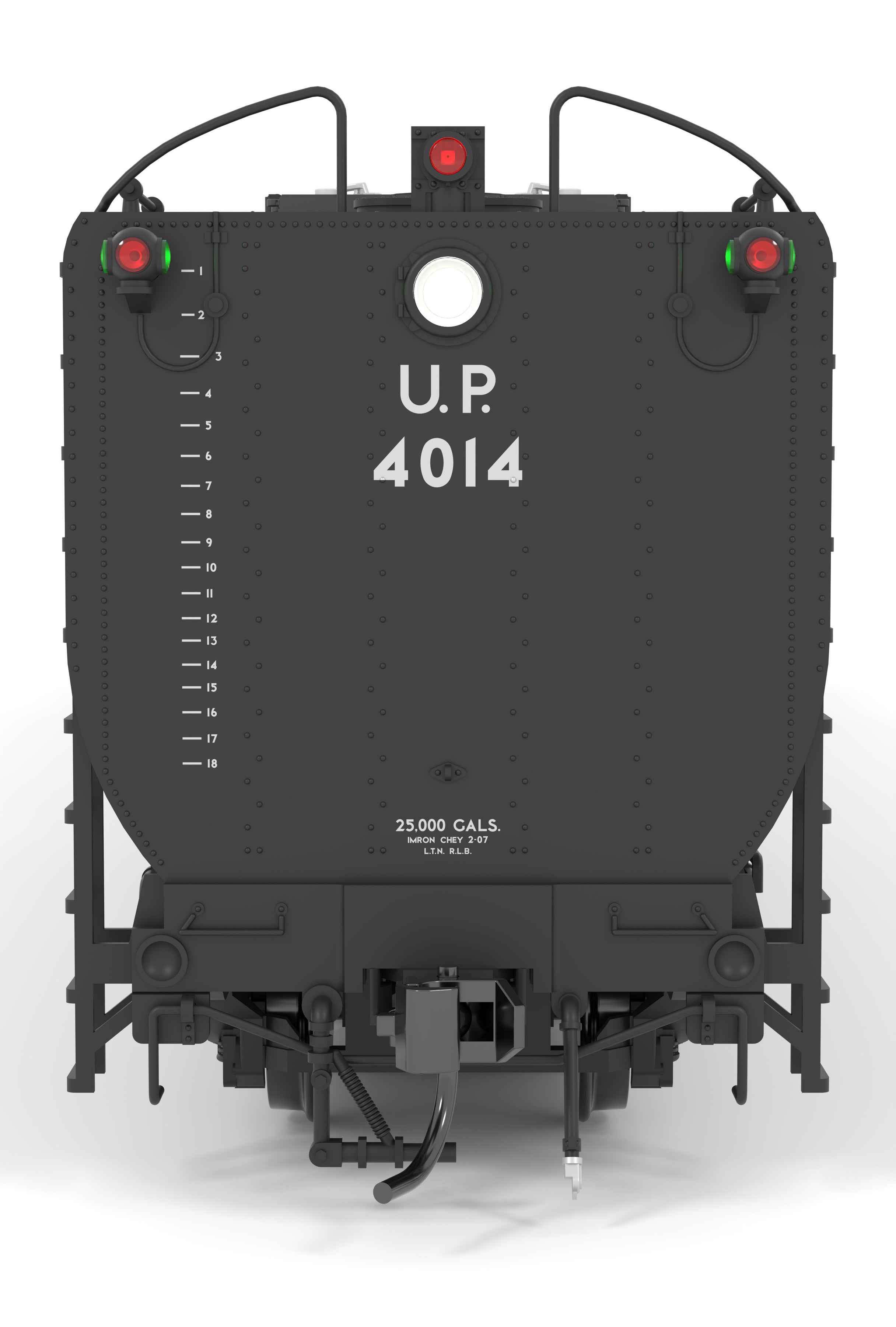 Broadway Limited Imports 10601 HO Big Boy Union Pacific #4014 West Coast Tour - detail view