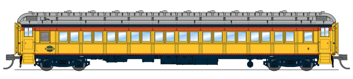 Broadway Limited Imports 10761 N Chessie Steam Special Heavyweight 5-Car Passenger Set