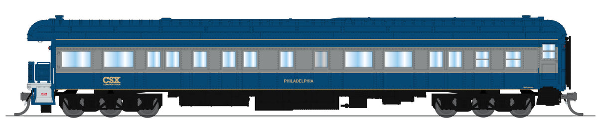 Broadway Limited Imports 10774 N CSX Heavyweight Business Car "Philadelphia"