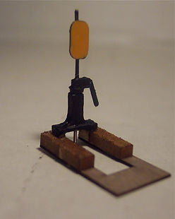 Osborn Models 1086 HO Scale Osborn Model Kits HO 1086 General Purpose Switch Stands Kit (10 Pack) - 10 switch stands