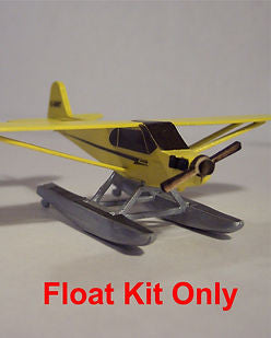 Osborn Models 1091 HO Scale Osborn Model Kits HO 1091 Piper Cub Float Kit - 1 kit