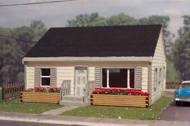 Osborn Models 1102 HO Scale Two Bedroom Bungalow (MCH) - Wood Kit - 1 kit