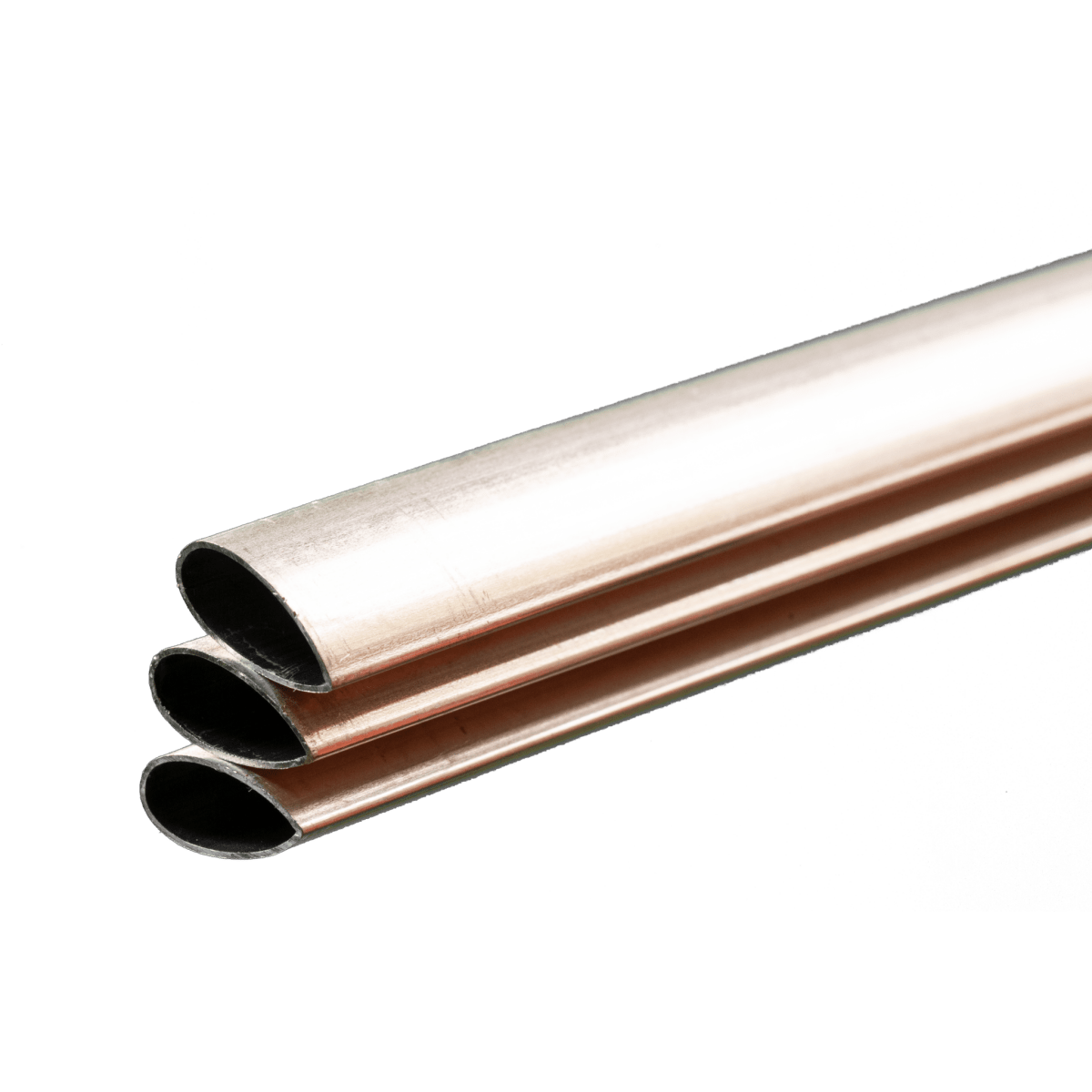 K&S 1104 Aluminum Streamline 5/8" OD x 0.016" Wall x 35" Long (3 Pieces) - Oakville Model Trains Depot