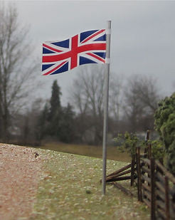 Osborn Models 1112 HO Scale British Union Jack Flag (3) - 3 per package