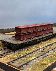 Osborn Models 1143 HO Scale Steel "I" Beam Load