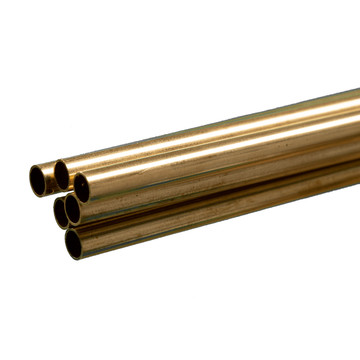 K&S 1148 Round Brass Tube 7/32" OD x 0.014" Wall x 36" Long (6 Pieces) - Oakville Model Trains Depot