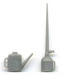Grandt Line 130 O Scale 1 Qt. Pump Oiler & 3-Pint Valve Oil Can - pkg(2)