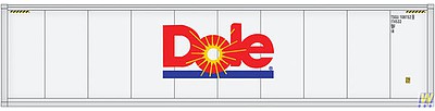 Walthers SceneMaster 8359 HO Scale 40' Hi-Cube Reefer Container Dole